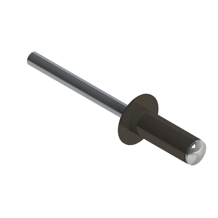 Заклёпка вытяжная Daxmer 4,0х10 RAL 7013 (750шт) нерж/нерж