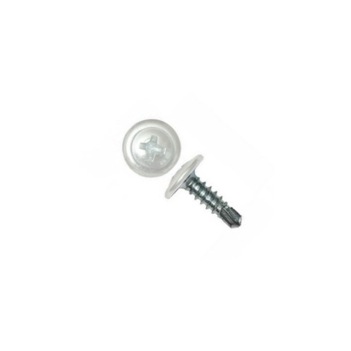 Саморез ПШС 4,2х13 (1000шт) шлиц PH2 RAL 9002