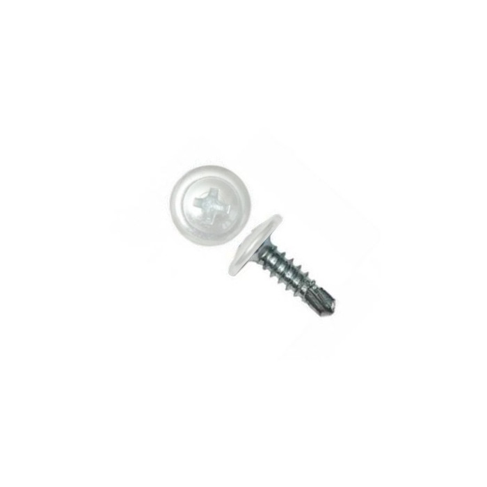 Саморез ПШС 4,2х16 (1000шт) шлиц PH2 RAL 9003