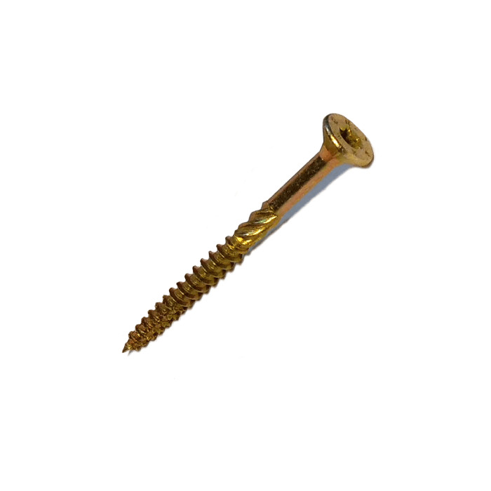 Саморез конструкционный Daxmer 5,0х100 (200шт) Torx желтый цинк
