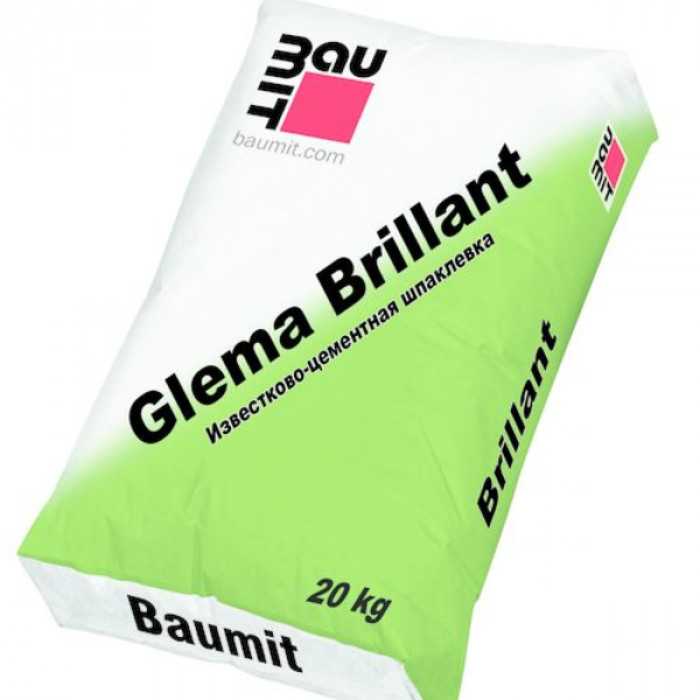 Известковая шпаклёвка Baumit GlemaBrillant (Baumit Glema A) 20 кг