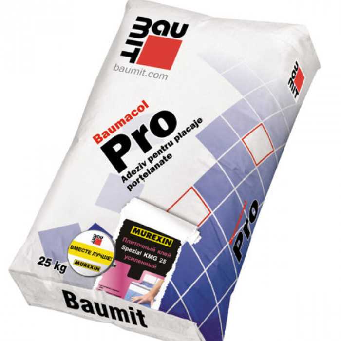 Плиточный клей Baumit Baumacol Pro 25 кг