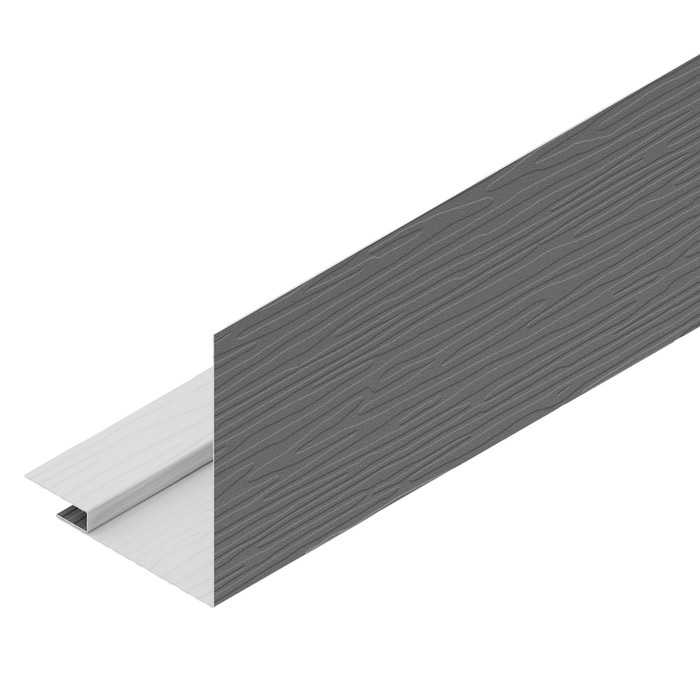 Профиль для оконных и дверных проёмов Аквасистем 100/300 факт Polyester 0,45mm (0,48mm с покрытием) Zn140 Маренго матовый (RR 23)