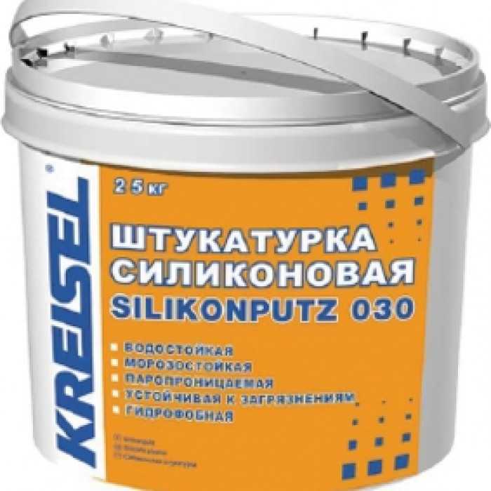 Силиконовая штукатурка с фактурой короед 030 SILIKONPUTZ DR Kreisel, 2мм группа 2 цвет 20089