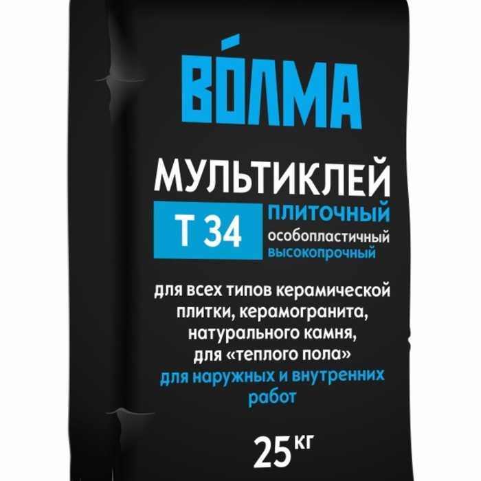 Плиточный клей ВОЛМА-Мультиклей 25 кг