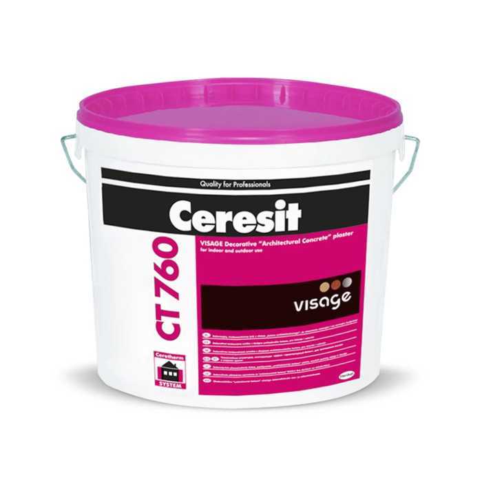 Декоративная штукатурка Ceresit CT 760 VISAGE