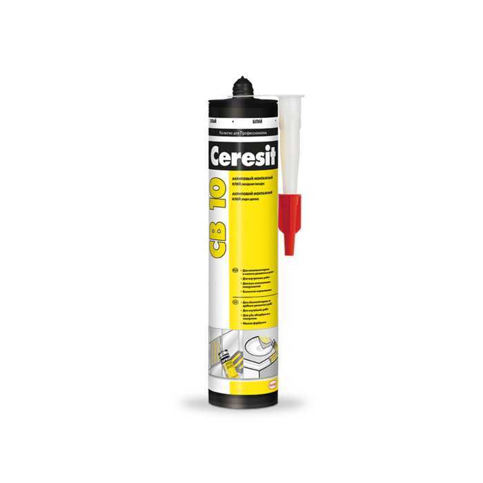 Монтажный клей Ceresit CB 10 - 400 г
